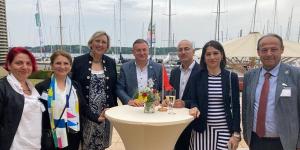 SAVAŞ, ALMANYA’DA ŞEREF KONUĞU OLDU