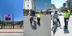 Motosiklet sürücüleri bilgilendirildi