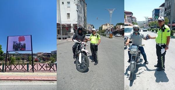 Motosiklet sürücüleri bilgilendirildi