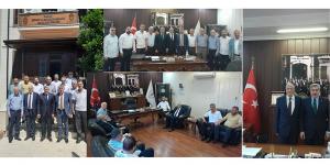 “Yayman’dan esnafın babasına tebrik ziyareti”