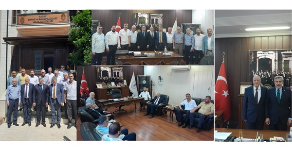 “Yayman’dan esnafın babasına tebrik ziyareti”