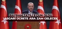 Cumhurbaşkanı Erdoğan’dan sevindiren açıklama