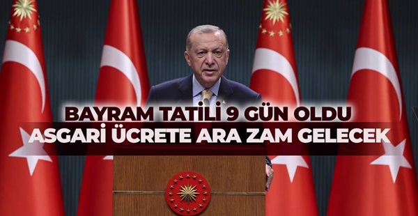 Cumhurbaşkanı Erdoğan’dan sevindiren açıklama