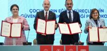 Çocukların eğitim süreçlerine ilişkin protokol imzalandı