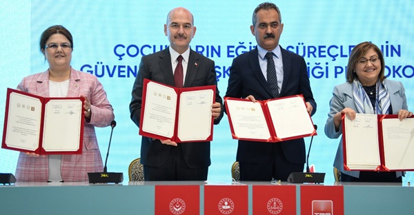 Çocukların eğitim süreçlerine ilişkin protokol imzalandı