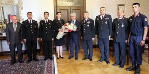 Vali Doğan Jandarma Teşkilatını ağırladı