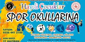 Gül: Haydi çocuklar spora