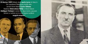 SAVAŞ: HATAY ATALARINI UNUTMADI, ASLA UNUTMAYACAK