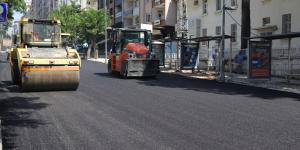 ANTAKYA CUMHURİYET CADDESİ ASFALTLANIYOR