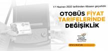 HATAY’DA OTOBÜS FİYAT TARİFELERİNDE DEĞİŞİKLİK