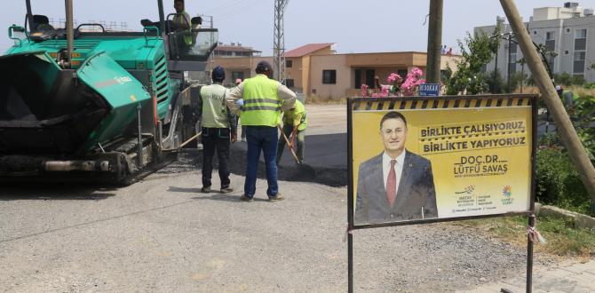 ARSUZ’DAKİ YOLLAR HBB İLE MODERN HALE GELİYOR