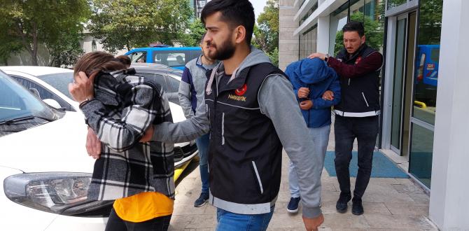 Hatay’dan Samsun’a kargo ile uyuşturucu ticaretine 2 tutuklama