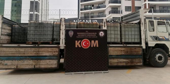 Hatay’da kaçak operasyonu