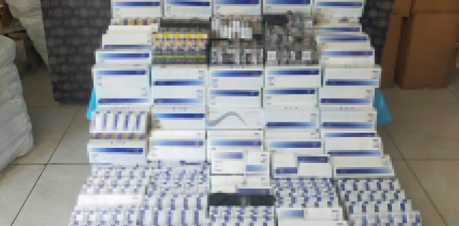 Hatay’da kaçak sigara operasyonu