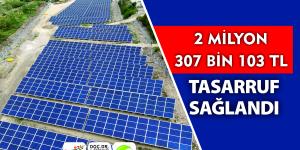 HATSU, GÜNEŞ ENERJİSİ İLE TASARRUF SAĞLIYOR