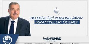 Antakya Belediyesi işçi personeline ikramiyeleri ödendi