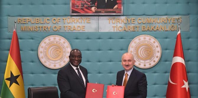 KARAİSMAİLOĞLU: GANA İLE DENİZ, HAVA VE DEMİRYOLU TAŞIMACILIĞI ALTYAPISINA YÖNELİK İŞBİRLİĞİNDE MUTABIK KALDIK