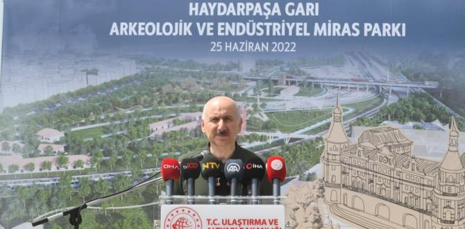 KARAİSMAİLOĞLU: HAYDARPAŞA’DA PERONLAR VE PERON HATLARI BÖLGESİNDE ARKEOLOJİK KAZILAR % 95 TAMAMLANDI