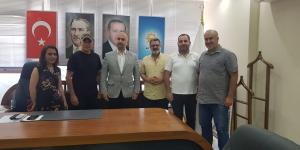 DÖRTYOL GAZETECİLER CEMİYETİ SİYASİ PARTİLERİ ZİYARET ETTİ
