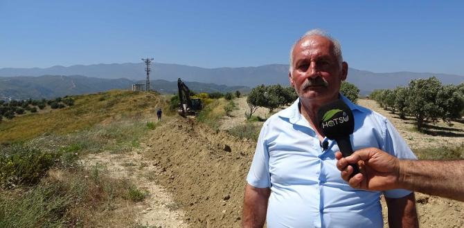 Orhanlı Muhtarı Günbatmaz’dan Başkan Savaş’a teşekkür