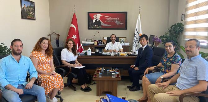 JAPONYA BÜYÜKELÇİLİĞİ TEMSİLCİLERİNDEN HBB’YE ZİYARET