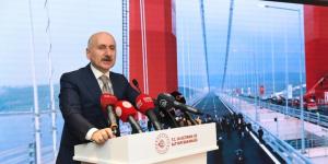 KARAİSMAİLOĞLU: OSMANGAZİ KÖPRÜSÜ’NDE, 8 TEMMUZ’DA 80 BİN 624 ARAÇ İLE REKOR KIRILDI 