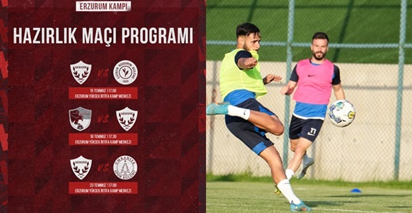 Hatayspor hazırlıklarını sürdürüyor