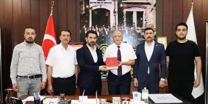 “MHP Teşkilatından Başkan Teksöz’e ziyaret”