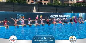 İskenderun’a Portatif yüzme havuzları kuruluyor