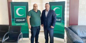 Başkan Kanlı’dan Başkan Aydın’a Ziyaret