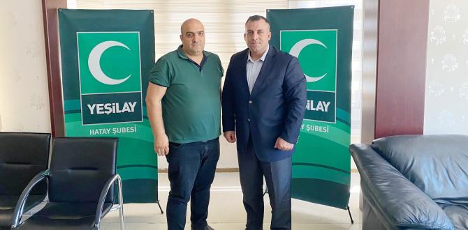 Başkan Kanlı’dan Başkan Aydın’a Ziyaret