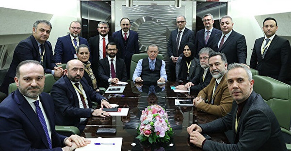 Erdoğan Madrid dönüşü gündemi değerlendirdi