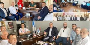 Başkan Kanlı’dan STK ziyaretleri