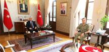 Albay Çağan’dan, Vali Doğan’a Veda Ziyareti