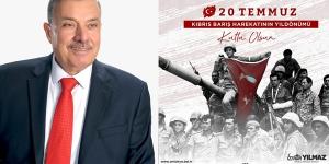 Yılmaz: Kıbrıs harekatının yıldönümünü kutluyorum