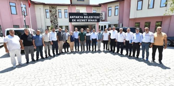 “Başkan Aydın’dan esnafa müjde, başkanlara teşekkür”