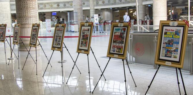 15 Temmuz ve Manşetler Sergisi Açıldı