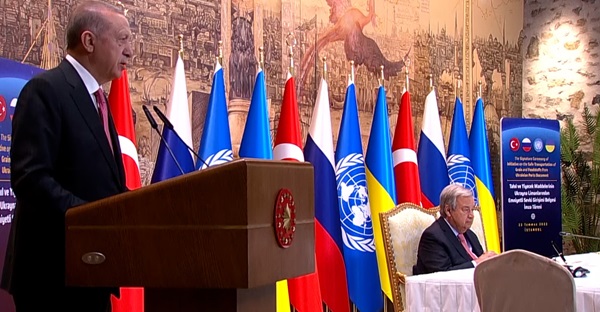 Tahıl koridoru krizini Başkan Erdoğan çözdü