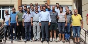 Başkan Eryılmaz ilçe esnafını ağırladı