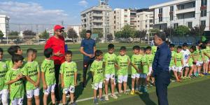 YAZ FUTBOL OKULU DEVAM EDİYOR