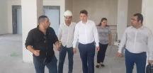 Gökpınar Arsuz hastanesi inşaatını inceledi