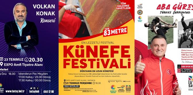 HATAY’IN ANAVATANA KATILIŞI COŞKUYLA KUTLANACAK