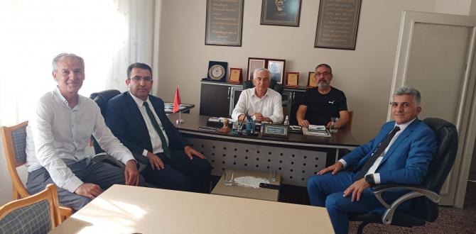 KURUM MÜDÜRLERİNDEN HATDEF’E HAYIRLI OLSUN ZİYARETİ 