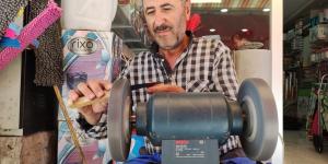 Bıçaklar kurbana hazırlanıyor