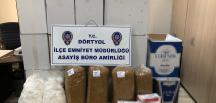Dörtyol’da kaçak tütün ve makaron operasyonu