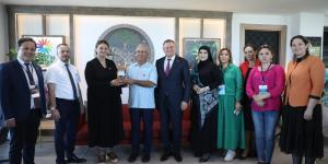 AKADEMİSYEN VE PARLAMENTERLERDEN BAŞKAN SAVAŞ’A ZİYARET