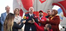 KARAİSMAİLOĞLU: BU YILIN İLK 6 AYINDA 281 BİNE YAKIN BALON YOLCUSU TAŞIDIK