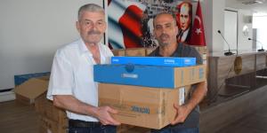 TÖRENE KATILAMAYAN 32 MUHTAR BİLGİSAYARINA KAVUŞTU