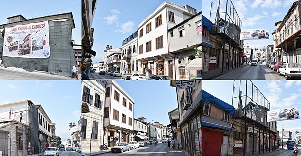 KURTULUŞ CADDESİ RESTORASYON ÇALIŞMALARI 4. ETAP İLE DEVAM EDİYOR