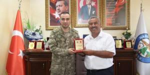 Başkan Karataş Yıldırım’ı kabul etti